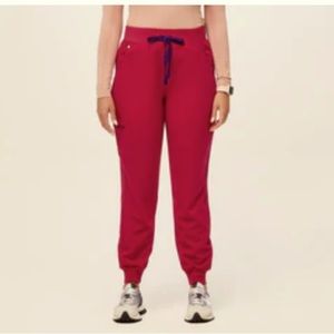 women's Ultra Rose Zamora High Waisted - Jogger Scrub Pants Figs